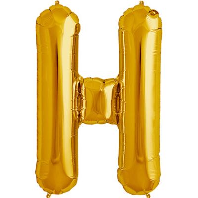 Northstar 34&quot; Foil Gold Letter H (Discontinued)