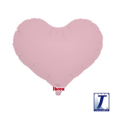 Ibrex Jelly Heart 14&quot; Pastel Pink (Unpackaged)