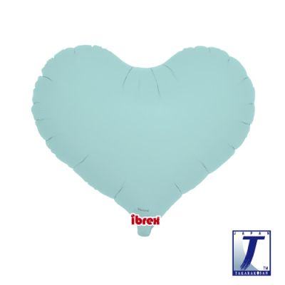 Ibrex Jelly Heart 14&quot; Pastel Blue (Unpackaged)