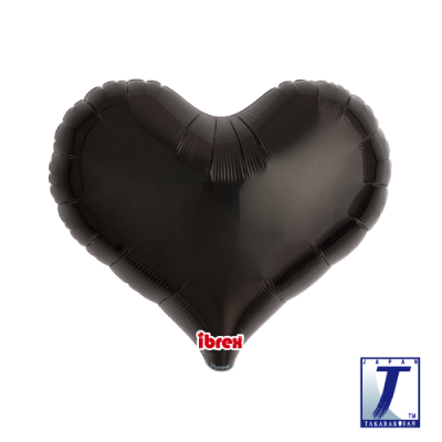 Ibrex Jelly Heart 14" Metallic Black (unpackaged)