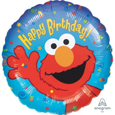 Anagram Licensed Foil 45cm Elmo Birthday