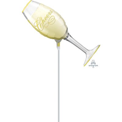 51 Airloonz Bubbly Wine Glass Balloon