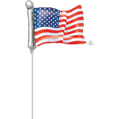 Anagram Microfoil 35cm (14") American Flag - Air fill (unpackaged)