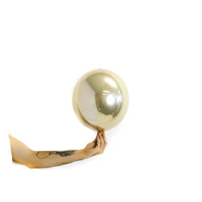 Loon Balls® 25cm (10") Metallic White Gold