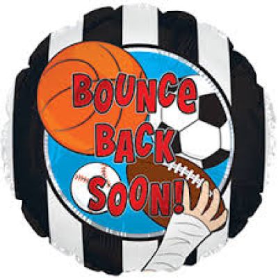 CTI Foil 45cm (18&quot;) Bounce Back Soon Sports (Discontinued)