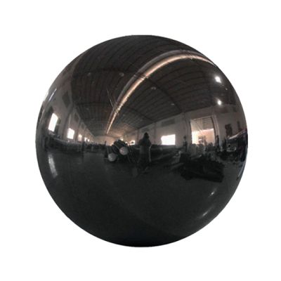 PVC Loon Balls 120cm (47") Metallic Black