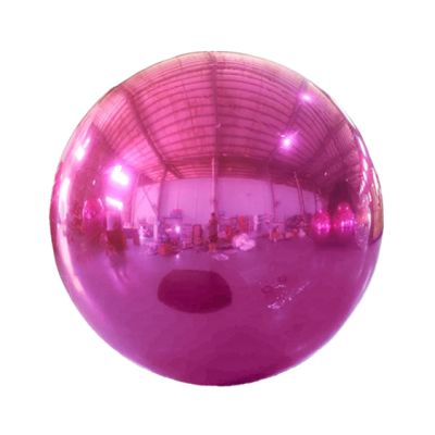 PVC Loon Balls 120cm (47") Metallic Hot Pink