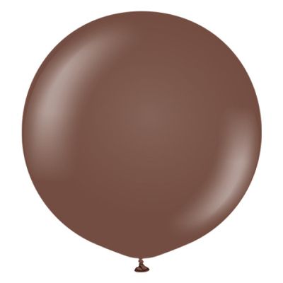 Kalisan Latex 2/60cm (24") Standard Chocolate Brown