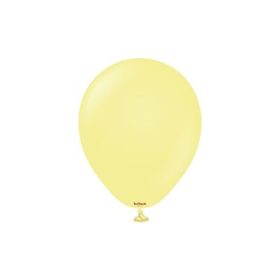 Kalisan Latex 100/12cm (5") Macaron Yellow