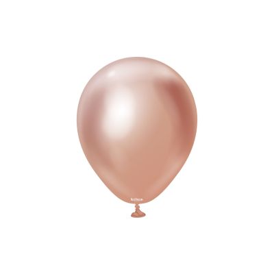 Kalisan Latex 100/12cm (5") Mirror Rose Gold