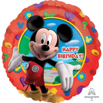 Anagram Licensed Foil 45cm (18") Mickey's Clubhouse Birthday