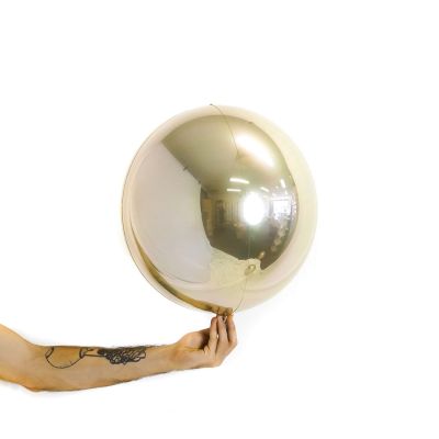 Loon Balls® 35cm (14") Metallic White Gold