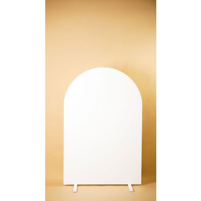 Acrylic Arch Backdrop 1500 x 1000mm White (Frame not Included)