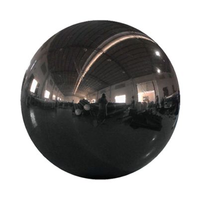 PVC Loon Balls 150cm (59") Metallic Black
