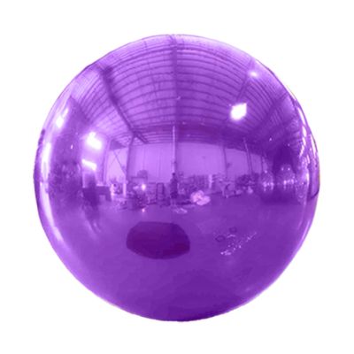 PVC Loon Balls 150cm (59") Metallic Purple