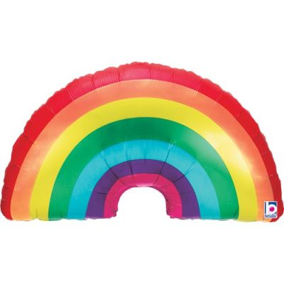 Betallic Foil Shape 81cm (32") Rainbow