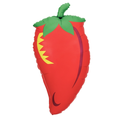 Betallic Foil Shape 81cm (32&quot;) Chilli Pepper (Discontinued)