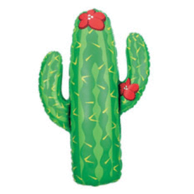 Betallic Foil Shape 104cm (41") Cactus
