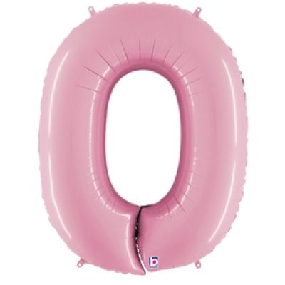 Grabo Foil Megaloon 102cm (40") Pastel Pink Number 0