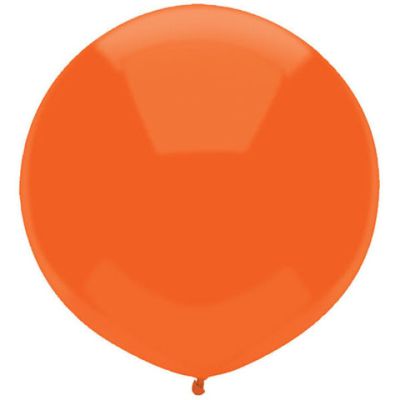 Qualatex Latex 50/43cm (17") BSA Round Outdoor Bright Orange