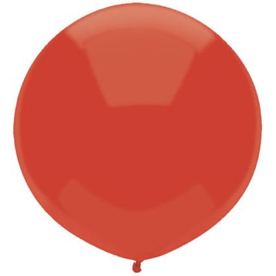 Qualatex Latex 50/43cm (17") BSA Round Outdoor Real Red