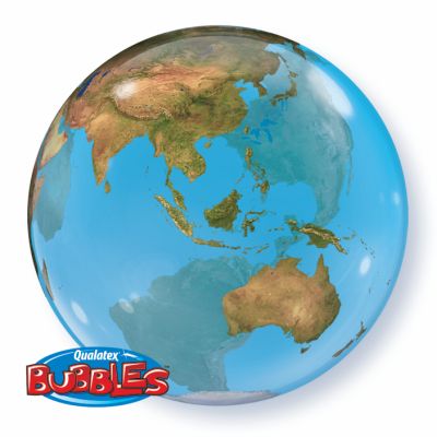 Qualatex Bubble 56cm (22") Planet Earth