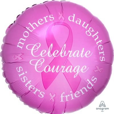 Anagram Foil 45cm (18") Breast Cancer Awareness