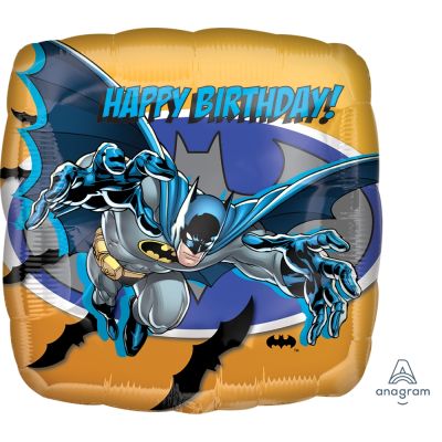 Anagram Licensed Foil 45cm (18") Batman Happy Birthday