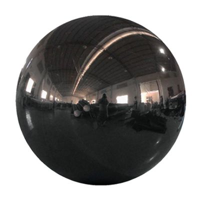 PVC Loon Balls 180cm (71") Metallic Black