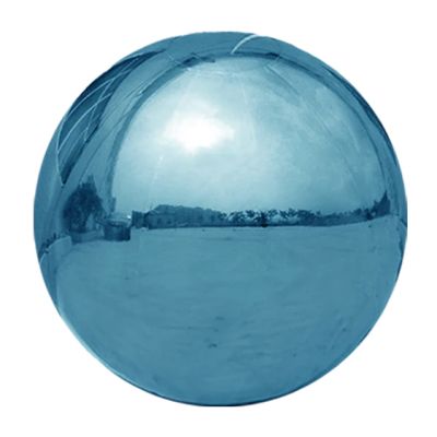 PVC Loon Balls 180cm (71") Metallic Light Blue