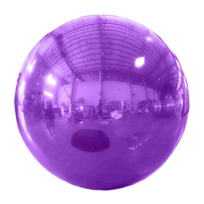 PVC Loon Balls 180cm (71") Metallic Purple