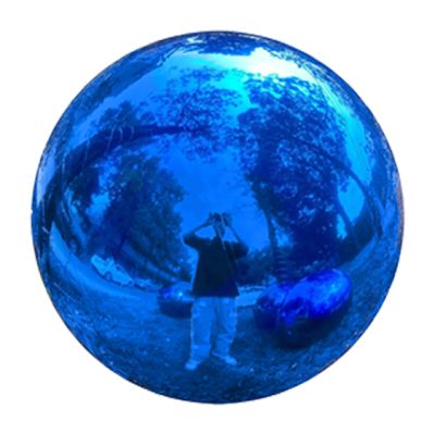 PVC Loon Balls 180cm (71") Metallic Royal Blue