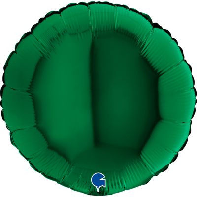 Grabo Foil Solid Colour Round 46cm (18") Dark Green (Unpackaged)