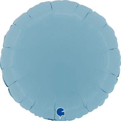 Grabo Foil Solid Colour Round 46cm (18") Matte Blue (Unpackaged)