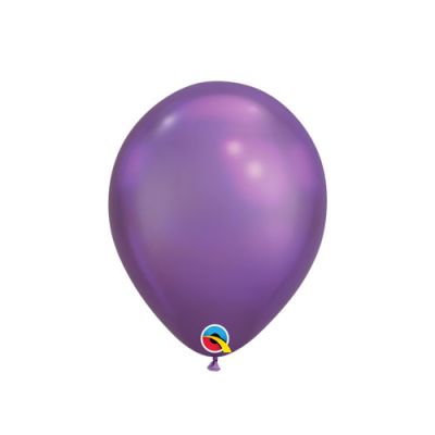 Qualatex Latex 100/18cm (7") Chrome Purple 