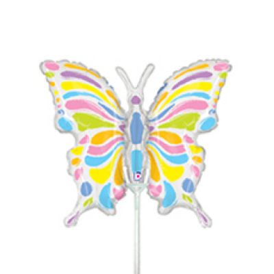 Betallic Microfoil 35cm (14") Pastel Butterfly - Air fill (unpackaged)