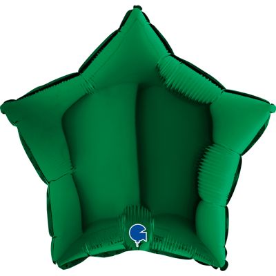 Grabo Foil Solid Colour Star 46cm (18") Dark Green (Unpackaged)