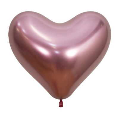 DTX (Sempertex) Heart Latex 50/35cm Reflex Pink