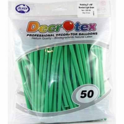 DTX (Sempertex) 50/260s Modelling Balloon Fashion Green