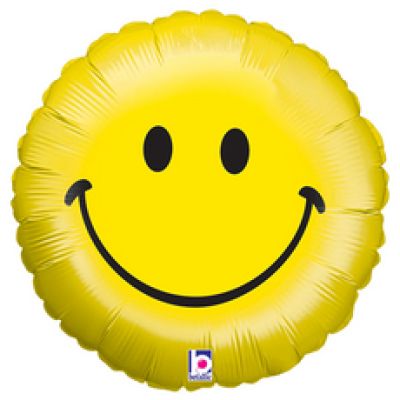 Betallic Foil 45cm (18") Smiley