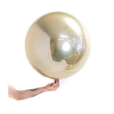 Loon Balls® 51cm (20") Metallic White Gold