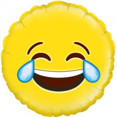 Oaktree Foil 45cm Emoji LOL Laughing