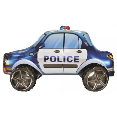 Decrotex Standing Airz Police Car (45cm x 88cm x 39cm)