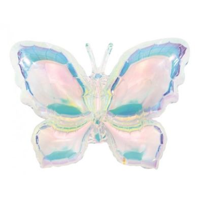 Decrotex Foil SuperShape 100cm (40") Iridescent Butterfly