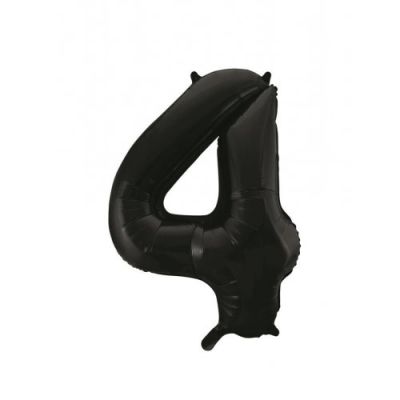 Decrotex Foil 86cm (34") Black Number 4