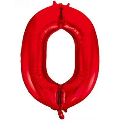 Decrotex Foil 86cm (34") Red Number 0