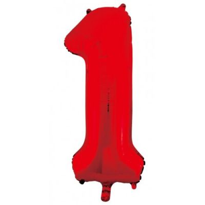 Decrotex Foil 86cm (34") Red Number 1