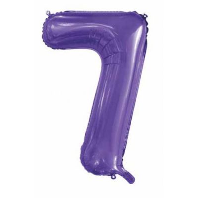 Decrotex Foil 86cm (34") Purple Number 7