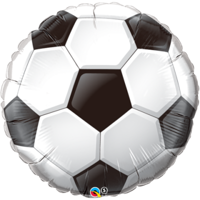 Qualatex Foil Shape 91cm (36") Soccer Ball