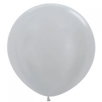 DTX (Sempertex) Balloon P3 90cm Satin Silver